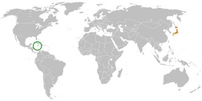 Xamaica no mapa do mundo