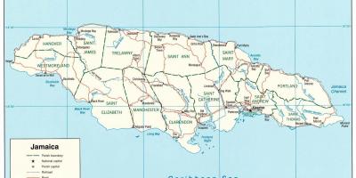 O xamaicano mapa