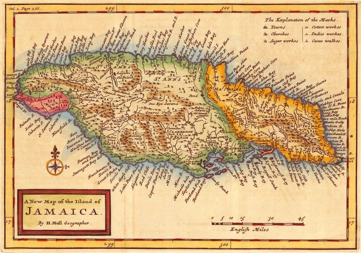 Mapa de idade xamaica