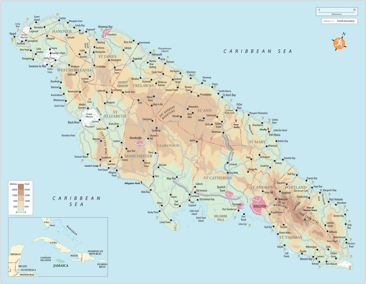 Mapa do tesouro bach xamaica